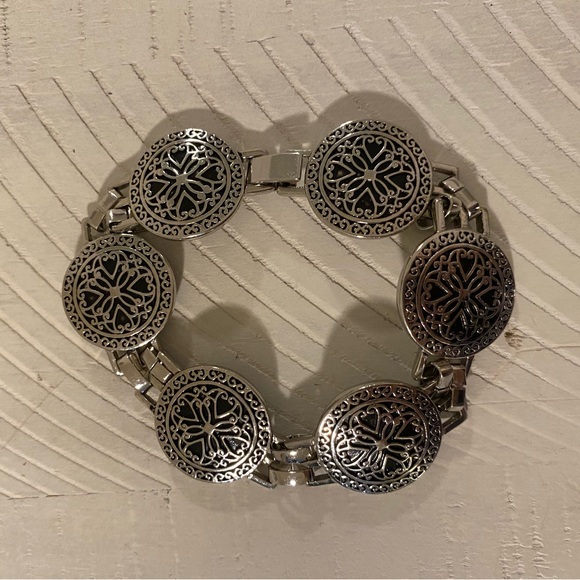 Lia Sophia Silver Etched Bracelet - Picture 5 of 5